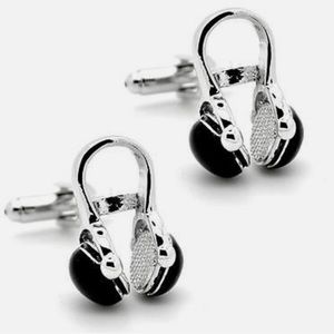 DJ Headphone Cufflinks